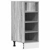 vidaXL Meuble bas "Riga" Gris Sonoma 30&nbsp;x&nbsp;44,5&nbsp;x&nbsp;81,5&nbsp;cm Bois d'ing&eacute;nierie