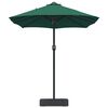 vidaXL Parasol de jardin Vert 385 x 209 x 244 cm Polyester