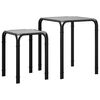 vidaXL Table d'appoint Sonoma gris 41 x 40 x 50 cm Bois d'ing&eacute;nierie