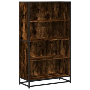 vidaXL Biblioth&egrave;que ch&ecirc;ne fum&eacute; 80,5x35x139 cm bois d'ing&eacute;nierie