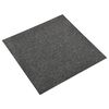 vidaXL Dalles de tapis de sol 20 pcs 5 m&sup2; 50x50 cm Anthracite