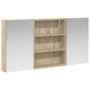 vidaXL Ensemble de Meubles de Salle de Bain 3 pc 100 x 10,5 x 50 cm