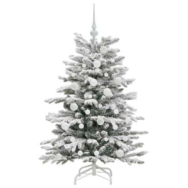 vidaXL Sapin de No&euml;l Artificiel &agrave; Branches Articul&eacute;es Blanc 120 cm