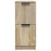 vidaXL Buffet Chêne sonoma 30x30x70 cm Bois d'ingénierie
