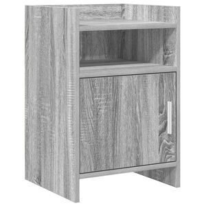 vidaXL Tables de chevet Sonoma gris 40 x 36 x 60 cm Bois d'ing&eacute;nierie