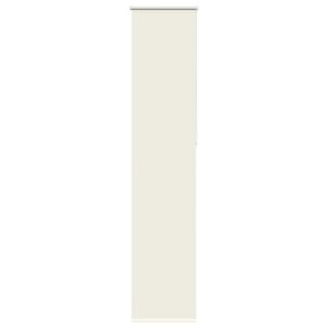 vidaXL Store enrouleur occultant blanc cass&eacute; 55x210cm largeur du tissu