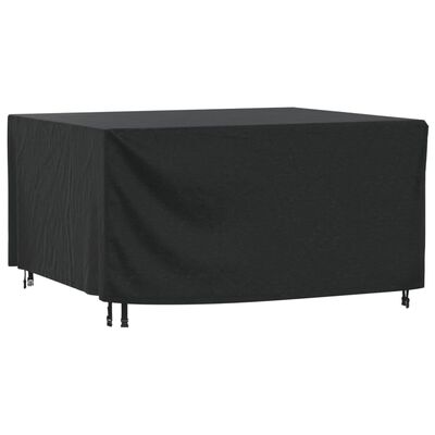 vidaXL Housse de salon de jardin noir 180x140x90 cm imperméable 420D