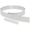 vidaXL Bordure de Pelouse Argent 450 x 0,05 x 15 cm Acier inoxydable