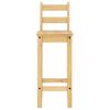 vidaXL Chaises de bar lot de 2 bois de pin solide
