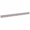 vidaXL Cordon d'auvent Gris clair 330 x 20 cm Toile