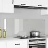 vidaXL Protection de cuisine Transparent 70 x 50 cm verre trempé