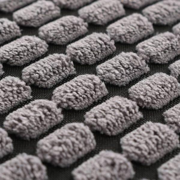 vidaXL Jeu de coussin lot de 2 Velours 45 x 45 cm Gris