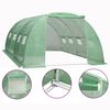 vidaXL Serre 16 m&sup2; 4x4x2 m