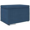 vidaXL Tabouret Bleu 61 x 41 x 40 cm Tissu et bois stratifi&eacute;