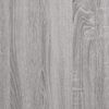 vidaXL Banc de rangement sonoma gris 102x42x46 cm bois d'ing&eacute;nierie
