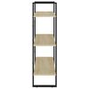 vidaXL Biblioth&egrave;que Ch&ecirc;ne sonoma 80x30x105 cm Bois d'ing&eacute;nierie