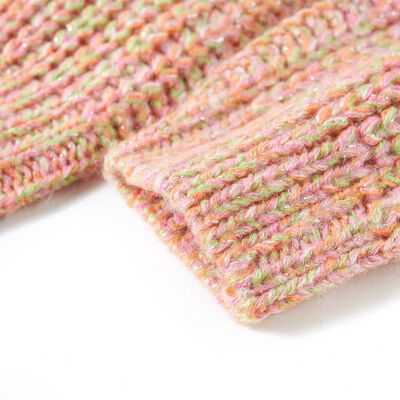 Pull-over tricoté pour enfants rose doux 92