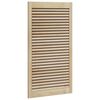 vidaXL Porte de Cabinet Naturel 110 x 59,5 cm Bois de pin massif