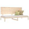 vidaXL Lit de jour sans matelas 80x200 cm bois de pin massif