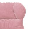 vidaXL fauteuil Rose 69 x 74 x 93 cm Velours