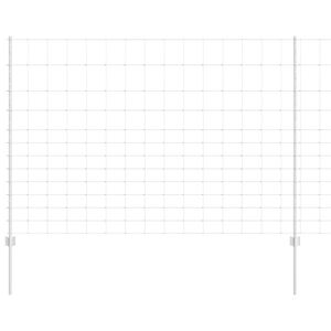 vidaXL Cl&ocirc;ture sauvage avec poteaux 25 x 1,5 m (l x h)