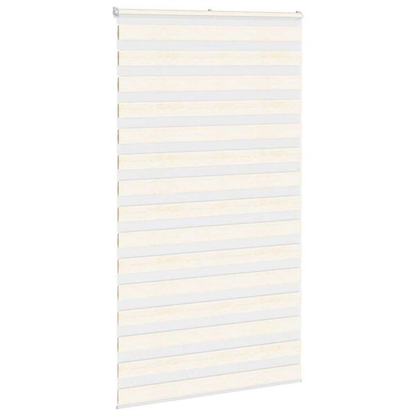 vidaXL Store z&egrave;bre beige marbr&eacute; largeur du tissu 125,9 cm polyester