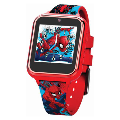 Accutime Montre intelligente pour enfants Spiderman Rouge