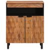 vidaXL Buffet avec stockage Finition Acacia Brun 60 x 33 x 75 cm