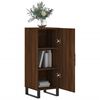 vidaXL Buffet Ch&ecirc;ne marron 34,5x34x90 cm Bois d'ing&eacute;nierie
