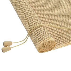 vidaXL Store enrouleur Naturel 100 x 160 cm Bambou