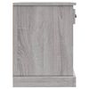 vidaXL Table de chevet sonoma gris 43x36x50 cm