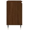 vidaXL Armoire de bain chêne marron 58x33x60 cm bois d'ingénierie
