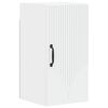vidaXL Armoire murale de salle de bain HOORN Blanc 30 x 31 x 59 cm