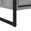 vidaXL Meuble TV Gris Sonoma 100 x 36 x 49,5 cm Bois d'ing&eacute;nierie