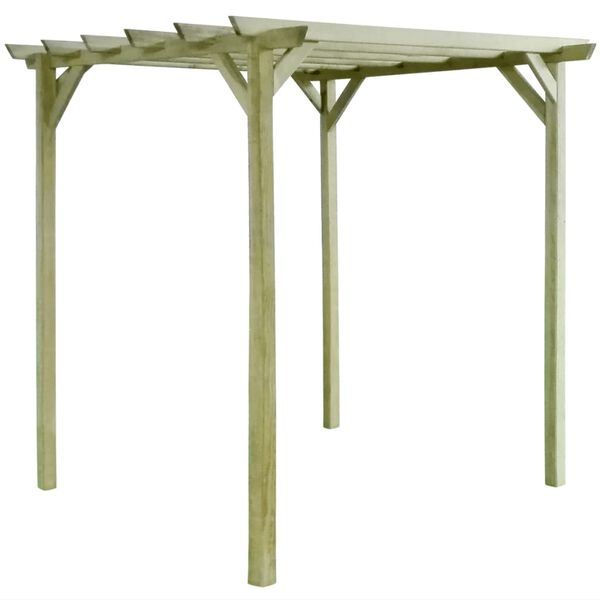 vidaXL Pergola de jardin 2 x 2 x 2 m Bois de pin impr&eacute;gn&eacute;
