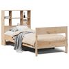 vidaXL Lit biblioth&egrave;que sans matelas 90x190 cm bois de pin massif