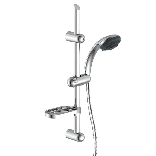 EISL Ensemble de barre de douche avec 5 fonctions VARIABILE chrome
