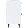vidaXL Armoire de cuisine Lucca blanc bois d'ingénierie