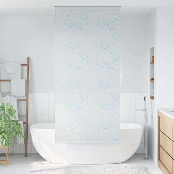 vidaXL Store roulant de douche 80x240 cm Bulle