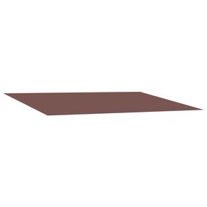 vidaXL Toile de rechange pour auvent Marron 400 x 200 cm Polyester