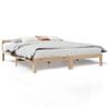 vidaXL Cadre de lit sans matelas 160x200 cm bois massif de pin