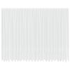 vidaXL Rideau en Dentelle Floral Blanc 300 x 600 cm Polyester