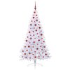 vidaXL Sapin de No&euml;l artificiel avec 300 LED Blanc 180 cm PVC et Acier