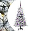 vidaXL Sapin de Noël Artificiel à Branches Articulées Vert 120 cm