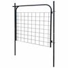 vidaXL Portail de jardin 100x100 cm Anthracite