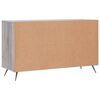 vidaXL Buffet sonoma gris 100x36x60 cm bois d'ing&eacute;nierie
