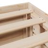 vidaXL Cadre de lit sans matelas avec tiroirs 120x200 cm bois pin