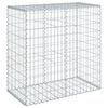 vidaXL Panier gabion avec couvercle 100x50x100 cm fer galvanis&eacute;