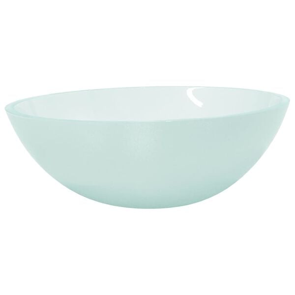 vidaXL Lavabo Verre 50x37x14 cm Dépoli