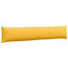 vidaXL Coussins de canap&eacute; 2 pcs Jaune clair 200 x 40 cm